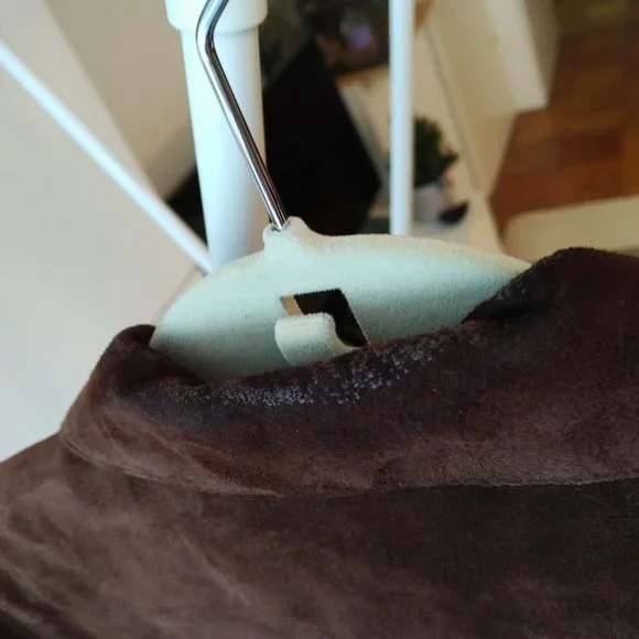 Vintage Brown Suede Leather Jacket Button Up Size M - Picture 3 of 7